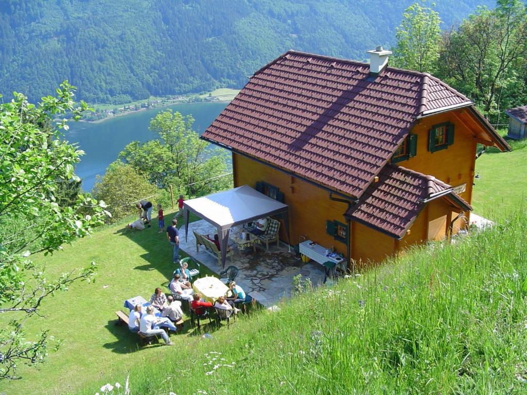 Almchalet Orter Deutschberg Exteriér fotografie